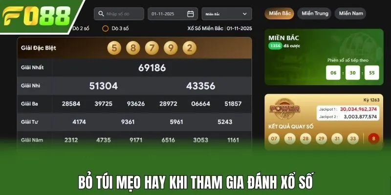 Bỏ túi mẹo hay khi tham gia đánh xổ số